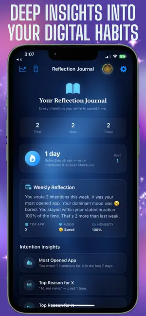 Intenty: Intention Journal screenshot 1