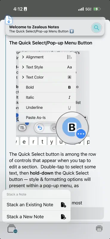 Zealous Notes screenshot 2 of 2