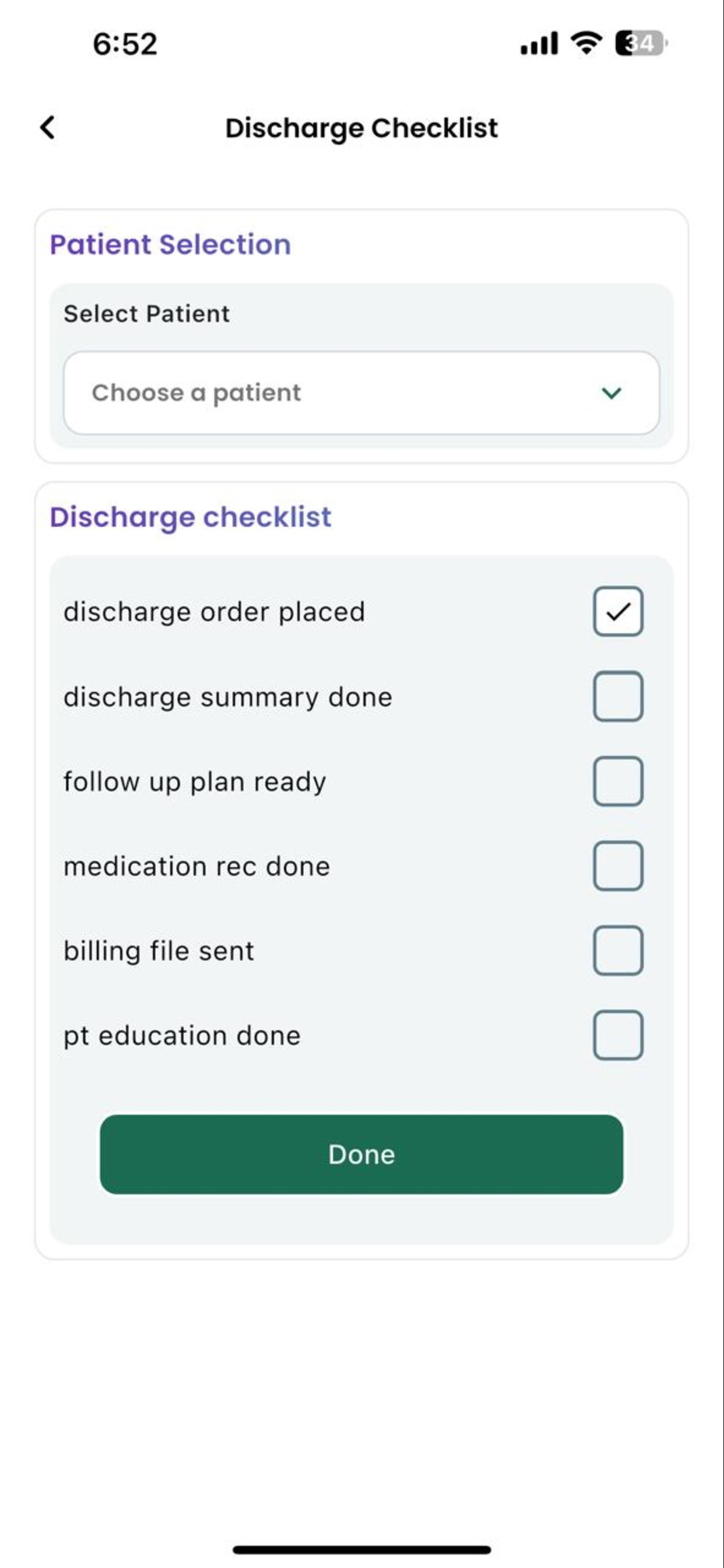 Unidoc: Nurse App screenshot 4