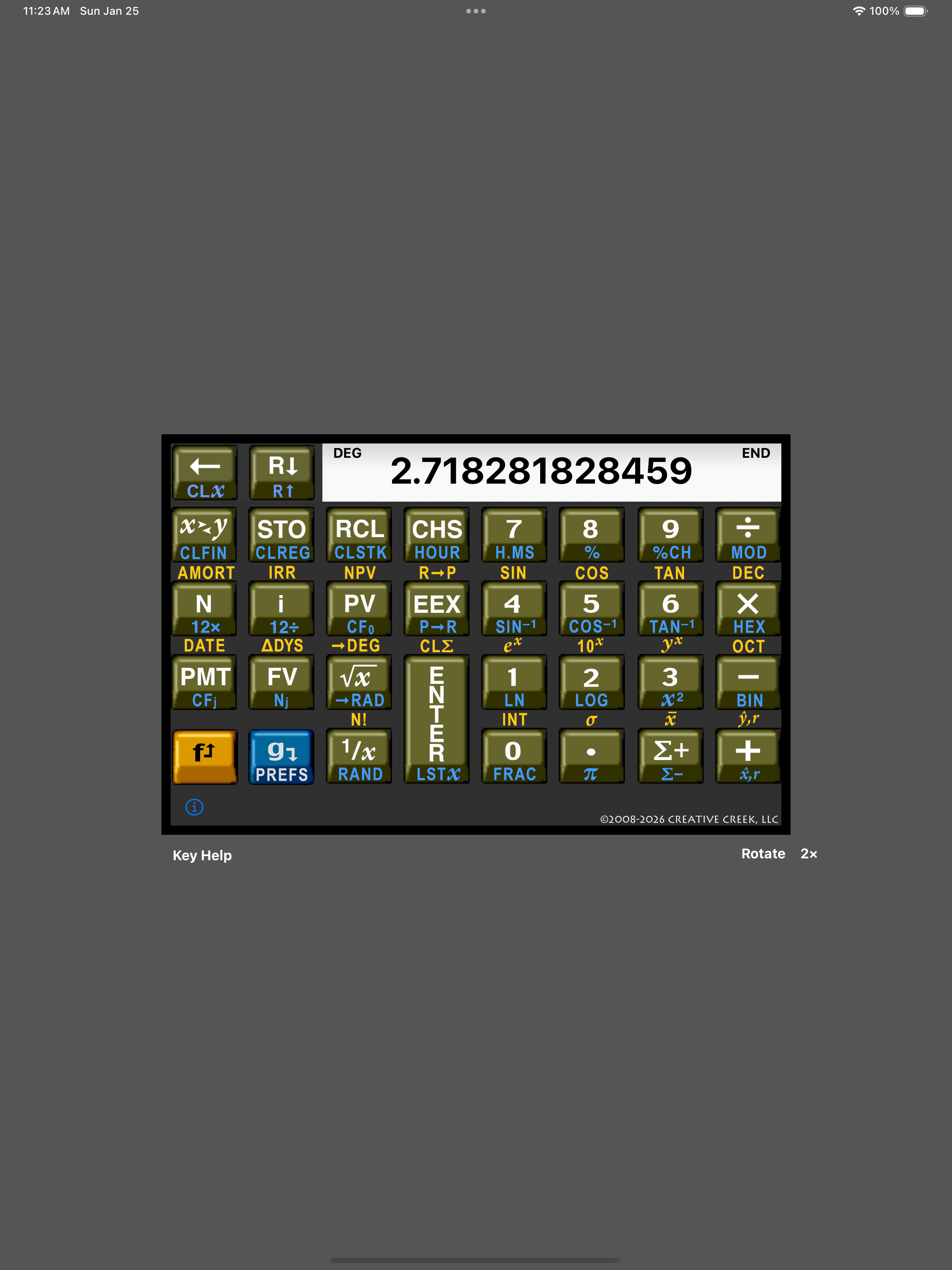 MathU RPN Calc screenshot 9