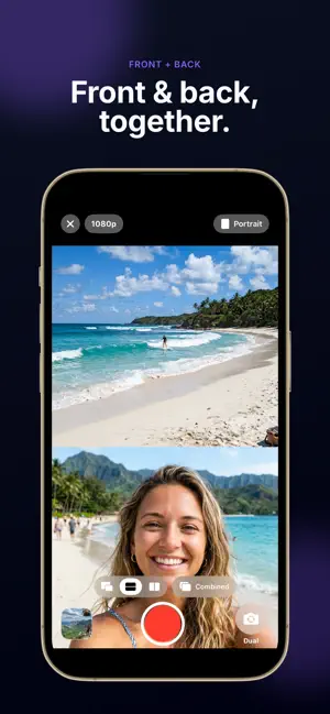 Dual Camera Recorder: Duovid screenshot 2