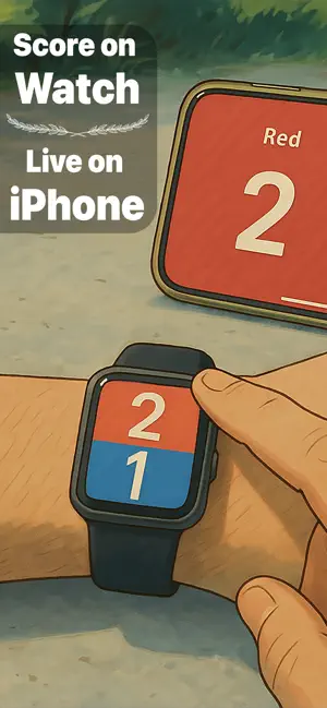 Geilio Scoreboard: Watch Score screenshot 1