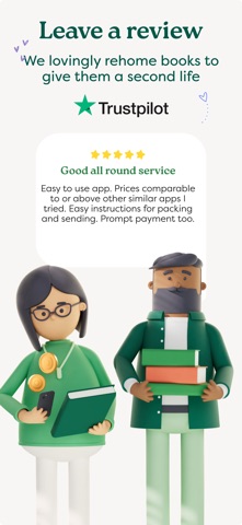 Sell books with World of Books iPhone screenshot 6