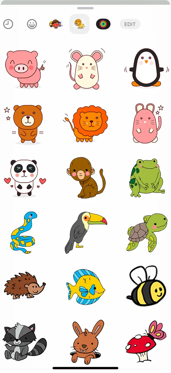 Screenshot #3 pour Hand Drawn Lovely Animals