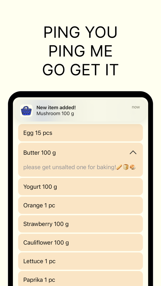 #2. Go Get It - Grocery bag (iOS) 来自: Myung Hoon So