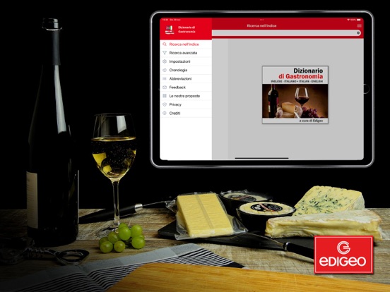 Screenshot #4 pour Dizionario di Gastronomia