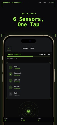 Spy Cam Detector: Bug Radar Screenshot 7 of 10