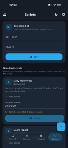 OctoTik screenshot