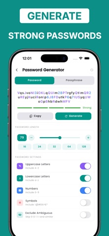 DroidPass: Password Manager Screenshot 3 of 7