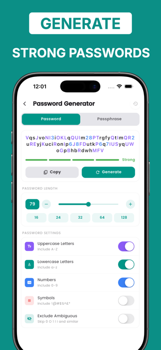DroidPass: Password Manager Screenshot 3 of 7
