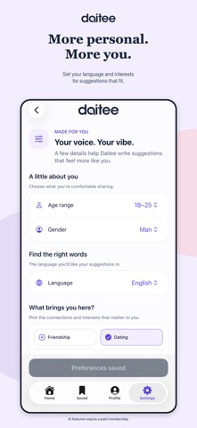Daitee: AI Dating Assistant Screenshot 3 of 4
