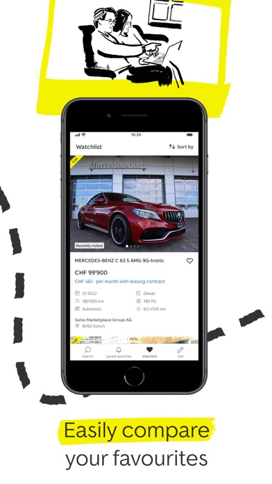 AutoScout24: Switzerland Screenshot