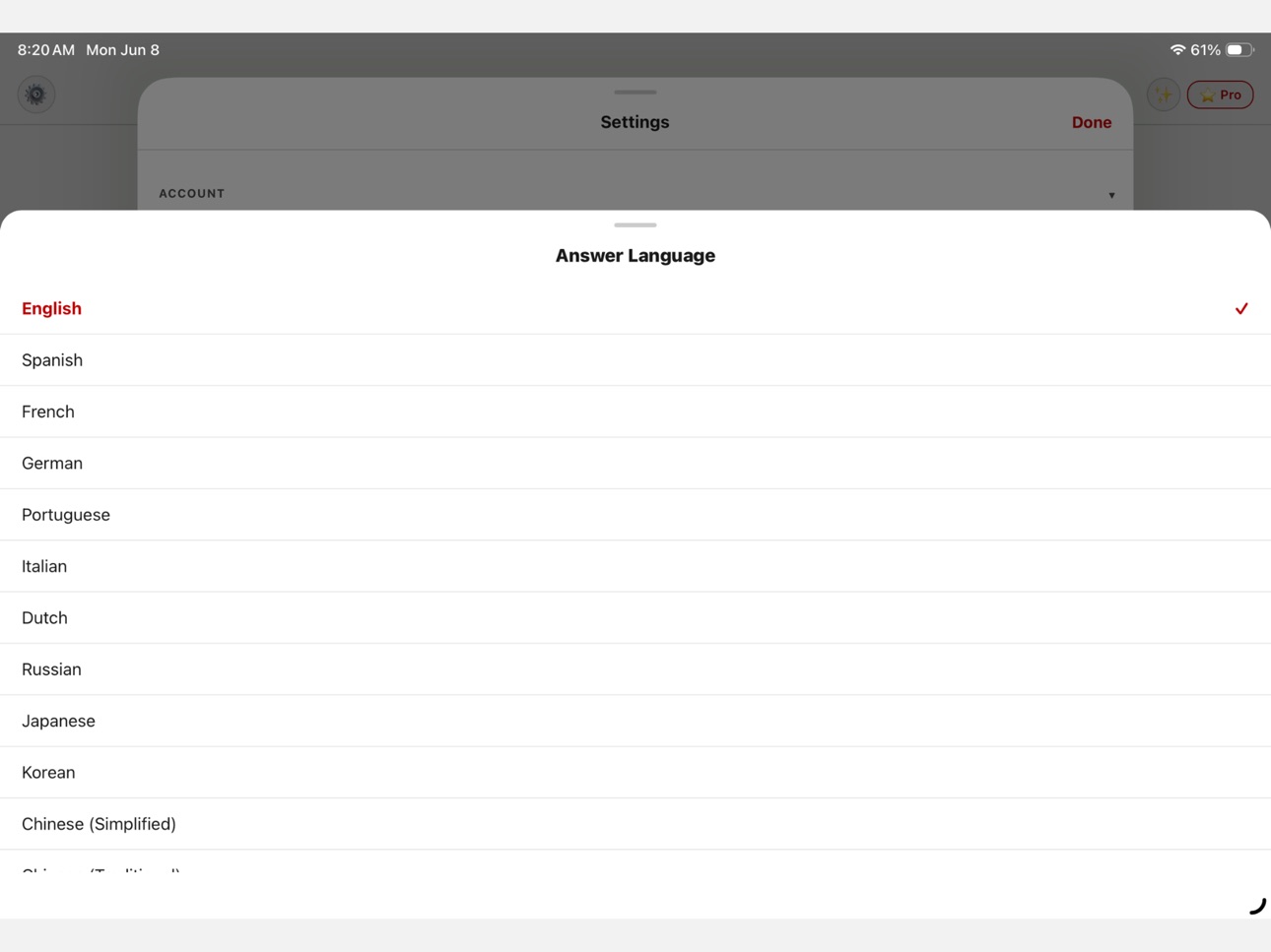 iPad screenshot