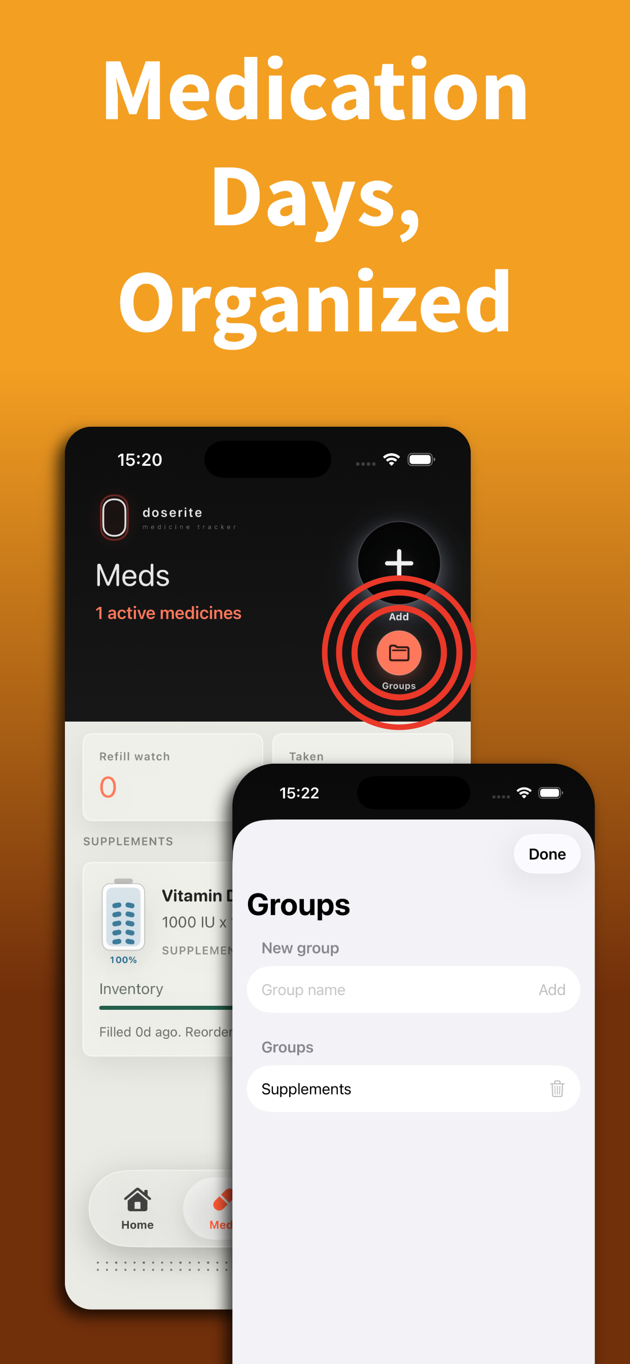 doserite - medicine tracker