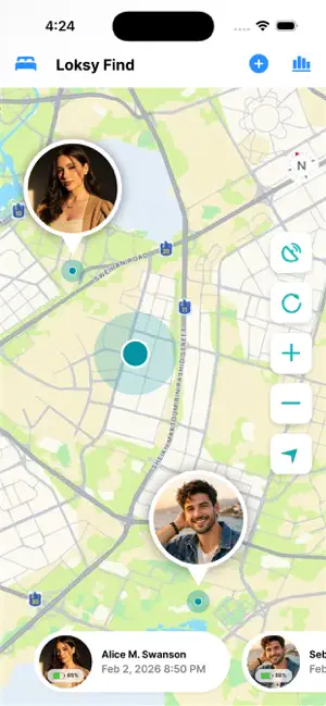 Loksy Find Maps iPhone screenshot 1