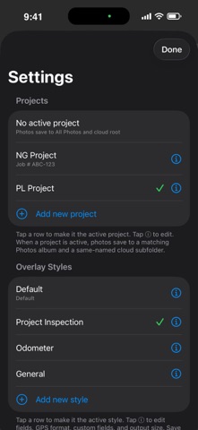 Inspection Context Pics screenshot