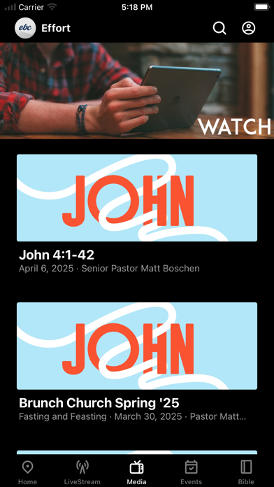 Screenshot #3 pour Effort Church