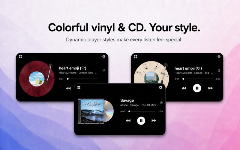 MimoIsland: Notch Music Player iPhone screenshot