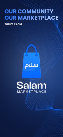 Salam Marketplace - Muslim Hub iPhone screenshot