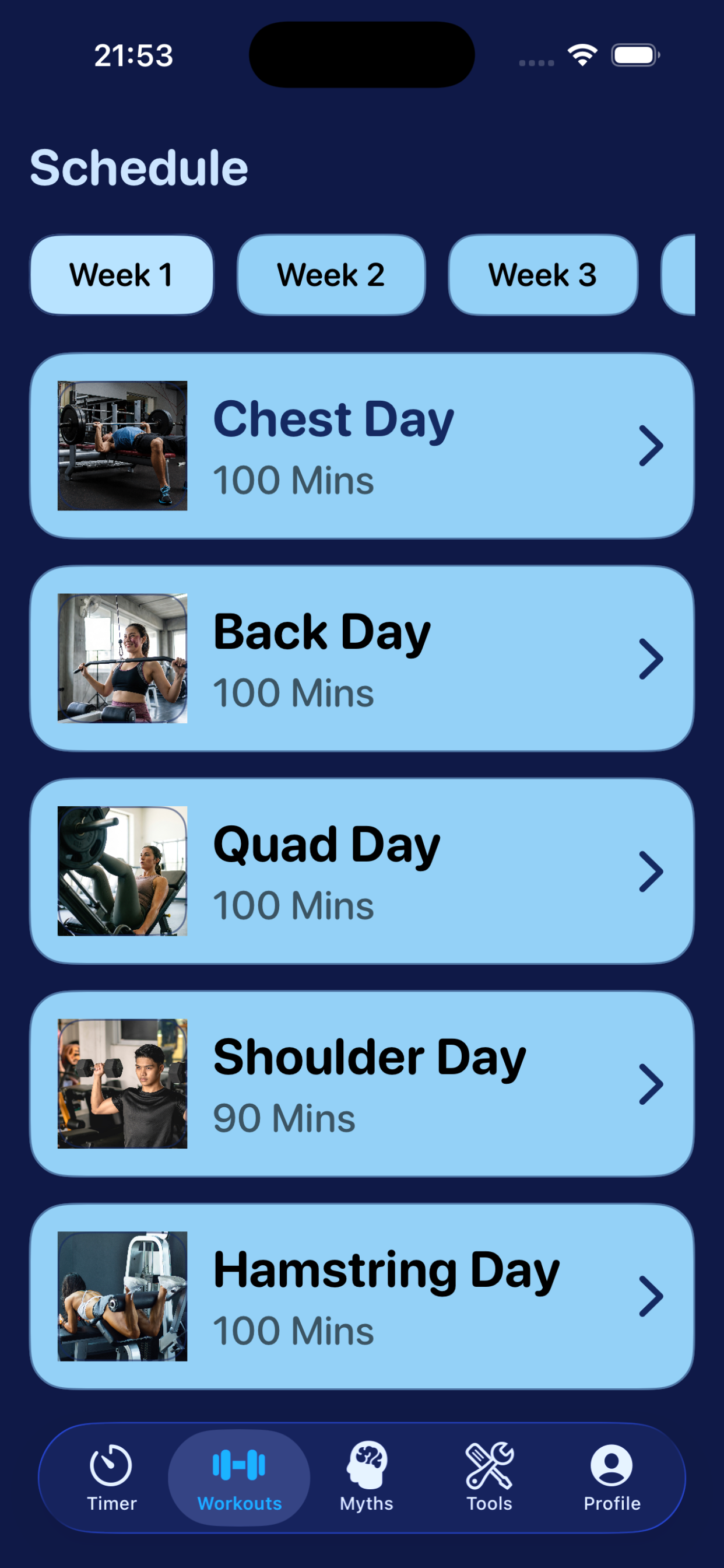 Ansuz Fitness screenshot 5