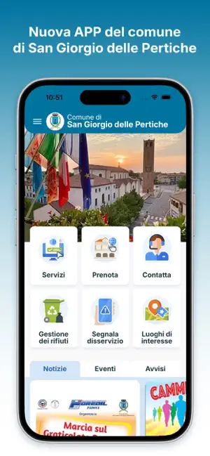 San Giorgio delle Pertiche APP screenshot 1