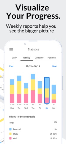 Sessions - Time Tracker Screenshot 3 of 5