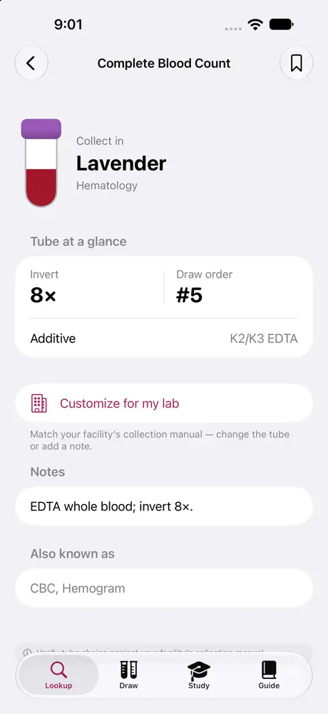 PhlebPrep screenshot 3