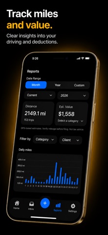 MileTrack by Plenitudo screenshot