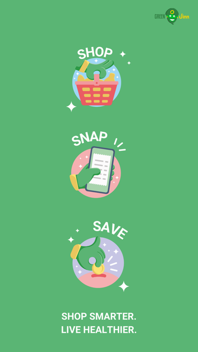GreenJinn Cashback App Screenshot