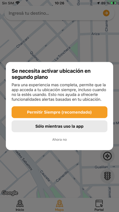 CaminAR screenshot