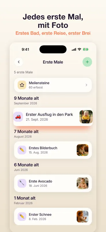 nappi: Baby Tracker & Tagebuch screenshot 7 of 10