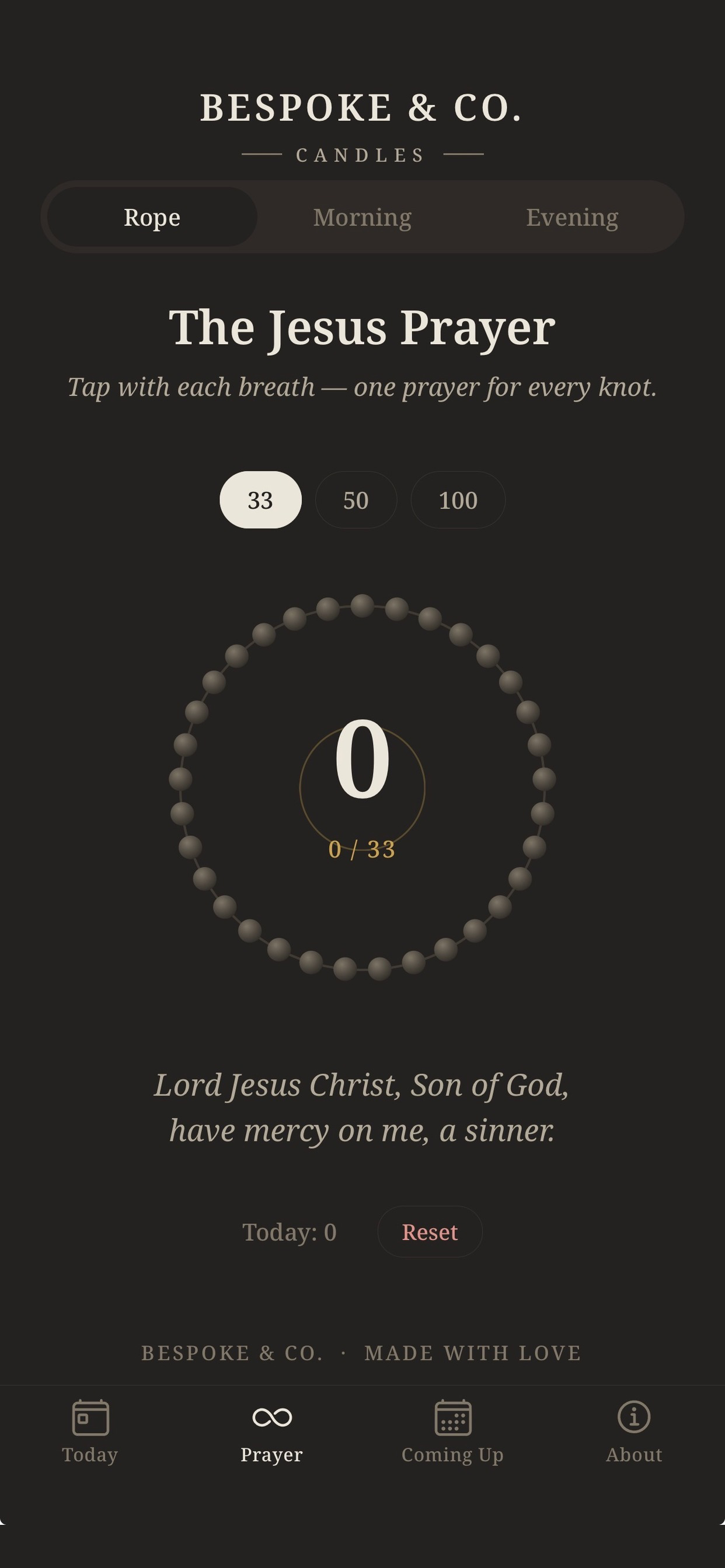 Bespoke & Co Orthodox Calander screenshot 3
