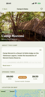 Moremi Safari: Map & Guide screenshot 7