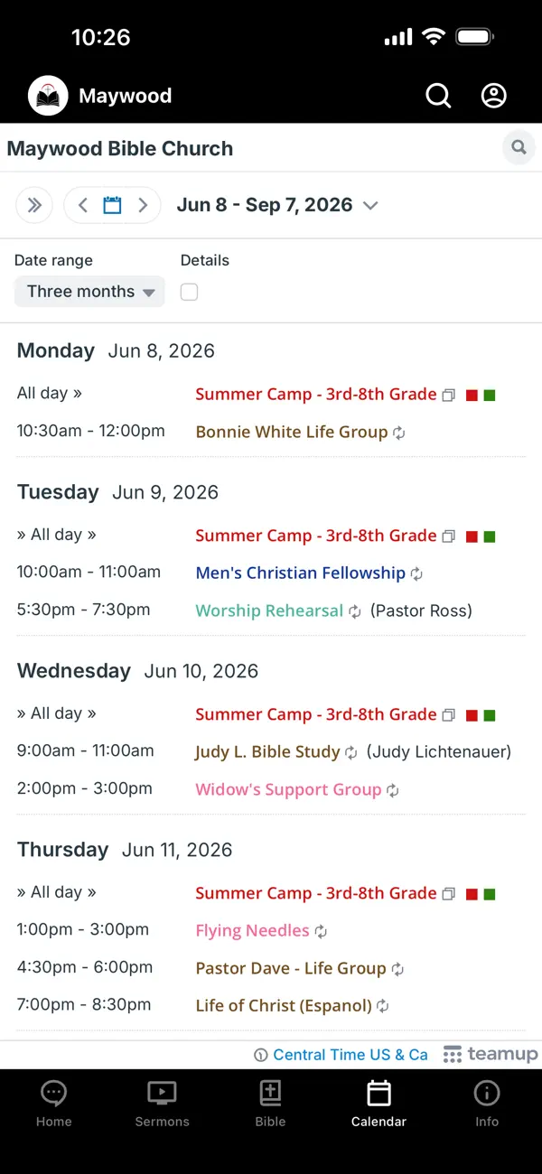 Screenshot #3 pour Maywood Bible Church