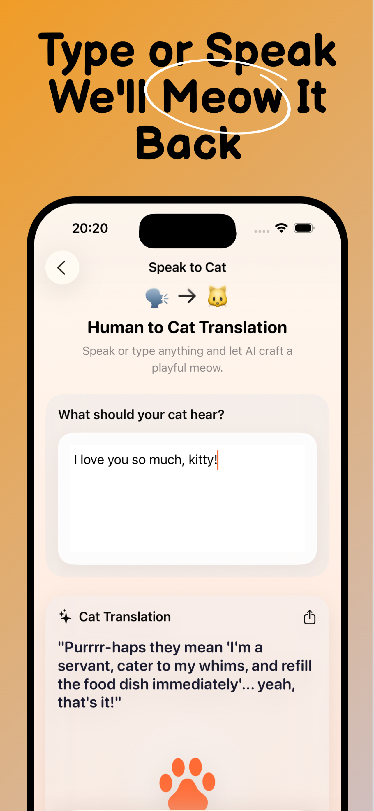 Cat Translator - Meow Speak screenshot 5