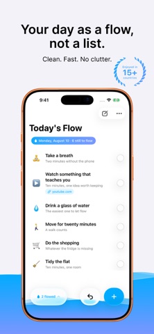Flowodo: Daily To-Do Flow screenshot