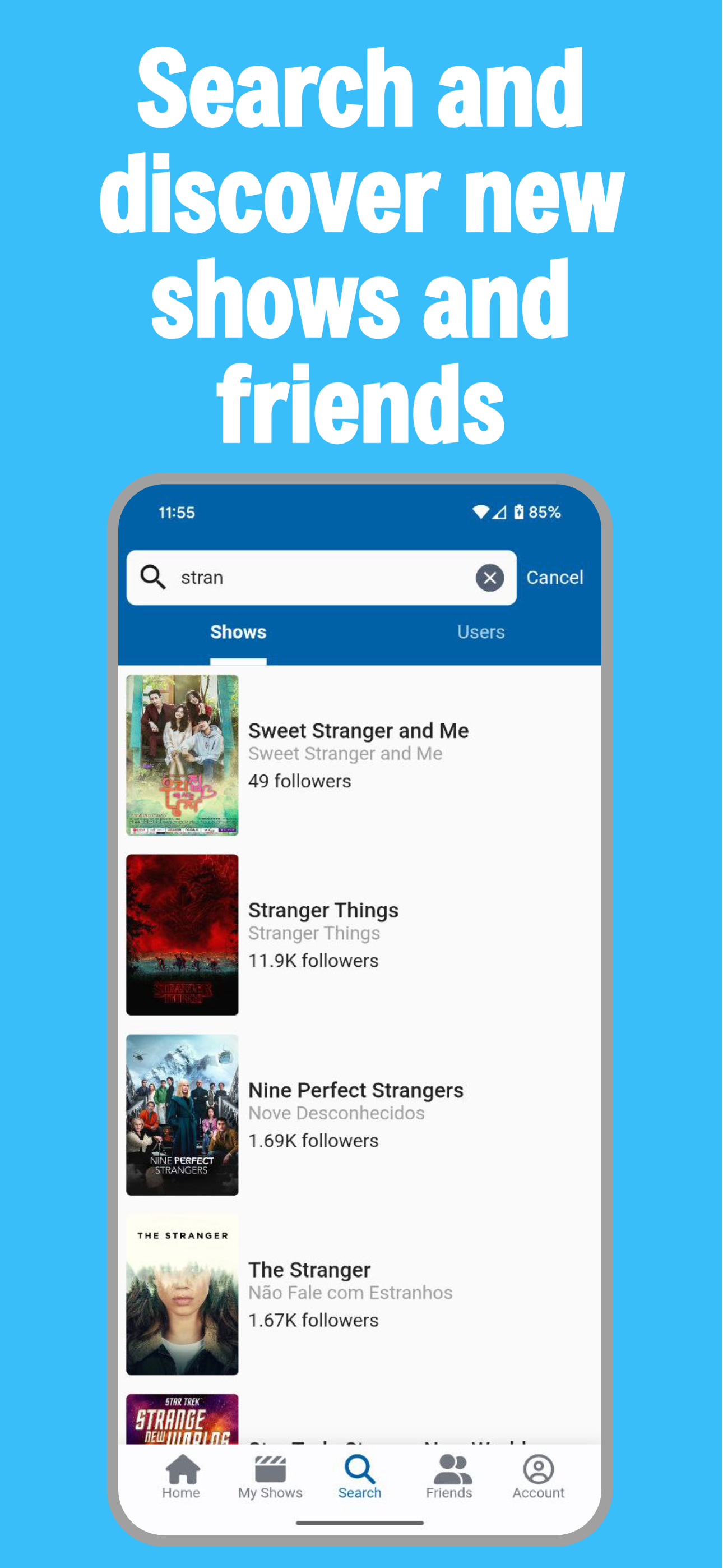 Series Database: TV Tracker