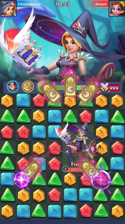 #5. Match Myth - PVP Match 3 (iOS) 由: Lesou Technology Co., Limited