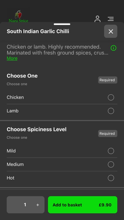 Naga Spice Indian Takeaway screenshot-3