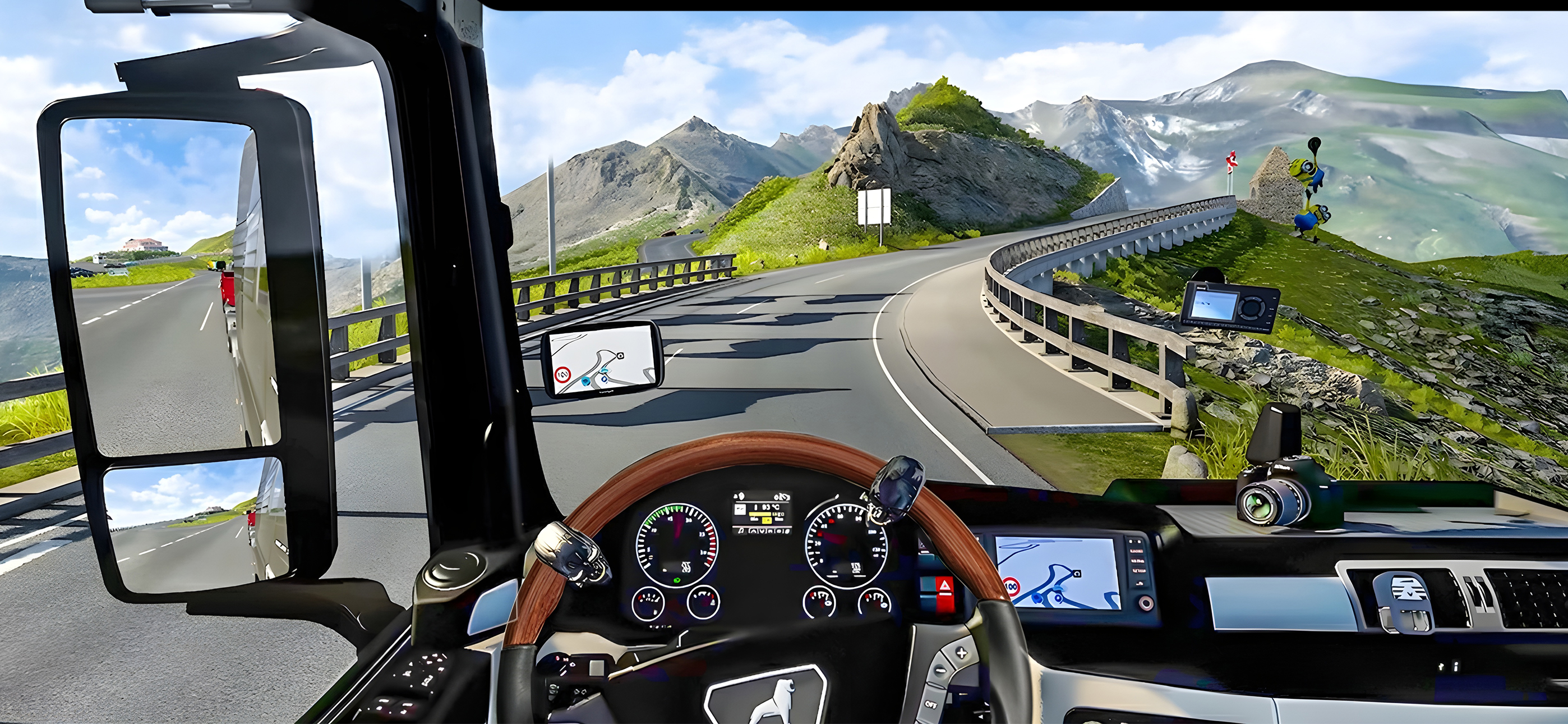 Euro Truck Driving Games 2024