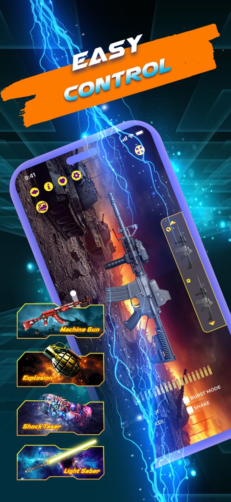 Gun Shot Sound - Gun Simulator - Entertainment App | MWM