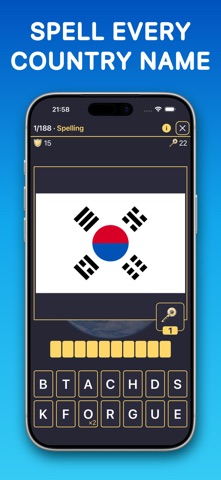 World Flags Master iPhone screenshot