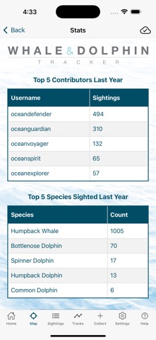 Whale and Dolphin Tracker Screenshot 5 of 5