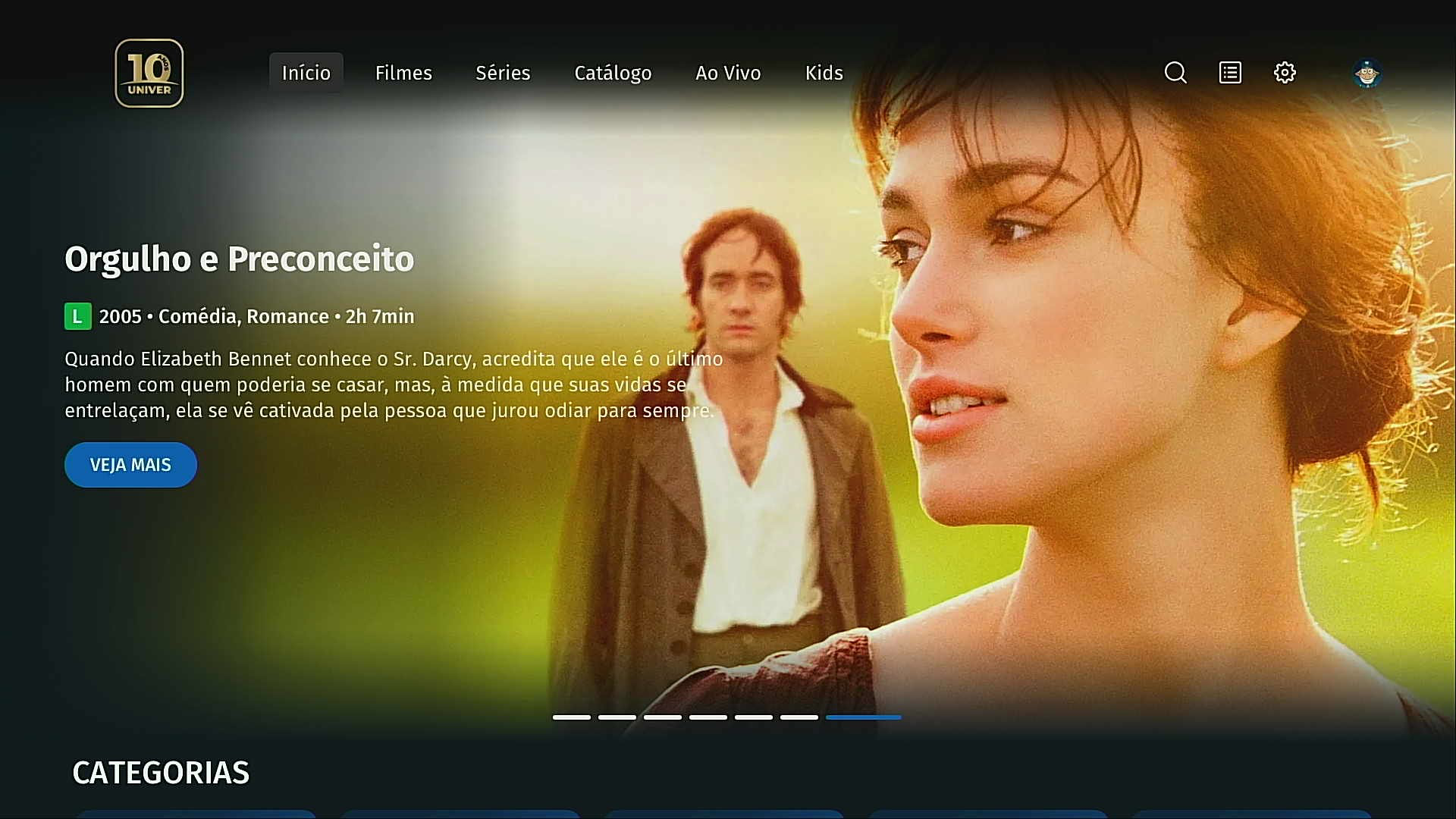Univer Video: Filmes e Séries