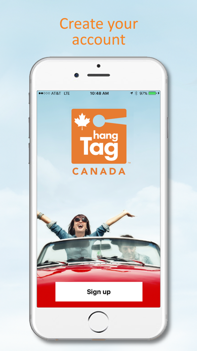 hangTag Canada: Park & Go Screenshot