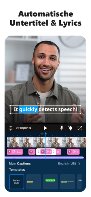 PowerDirector Videobearbeitung Screenshot