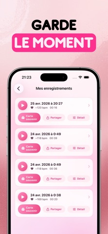 Écoute Battement Bébé - Pulsi iPhone screenshot 3