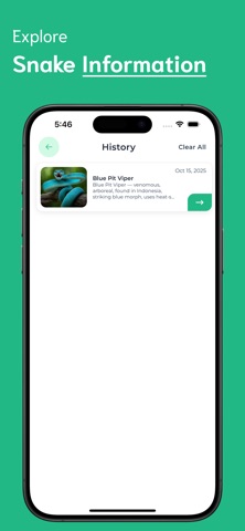 Snake Identifier - SI iPhone screenshot