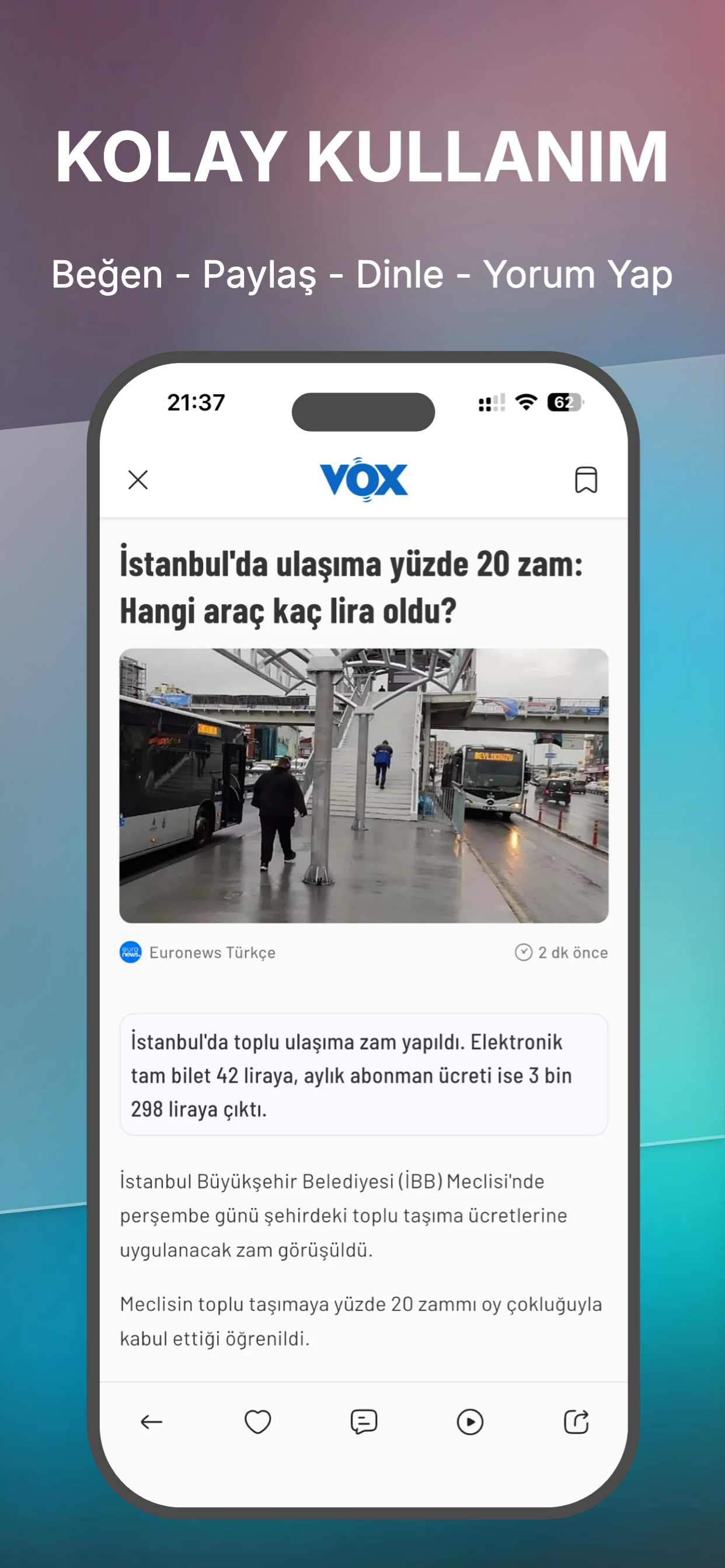 Vox: Son Dakika Haber