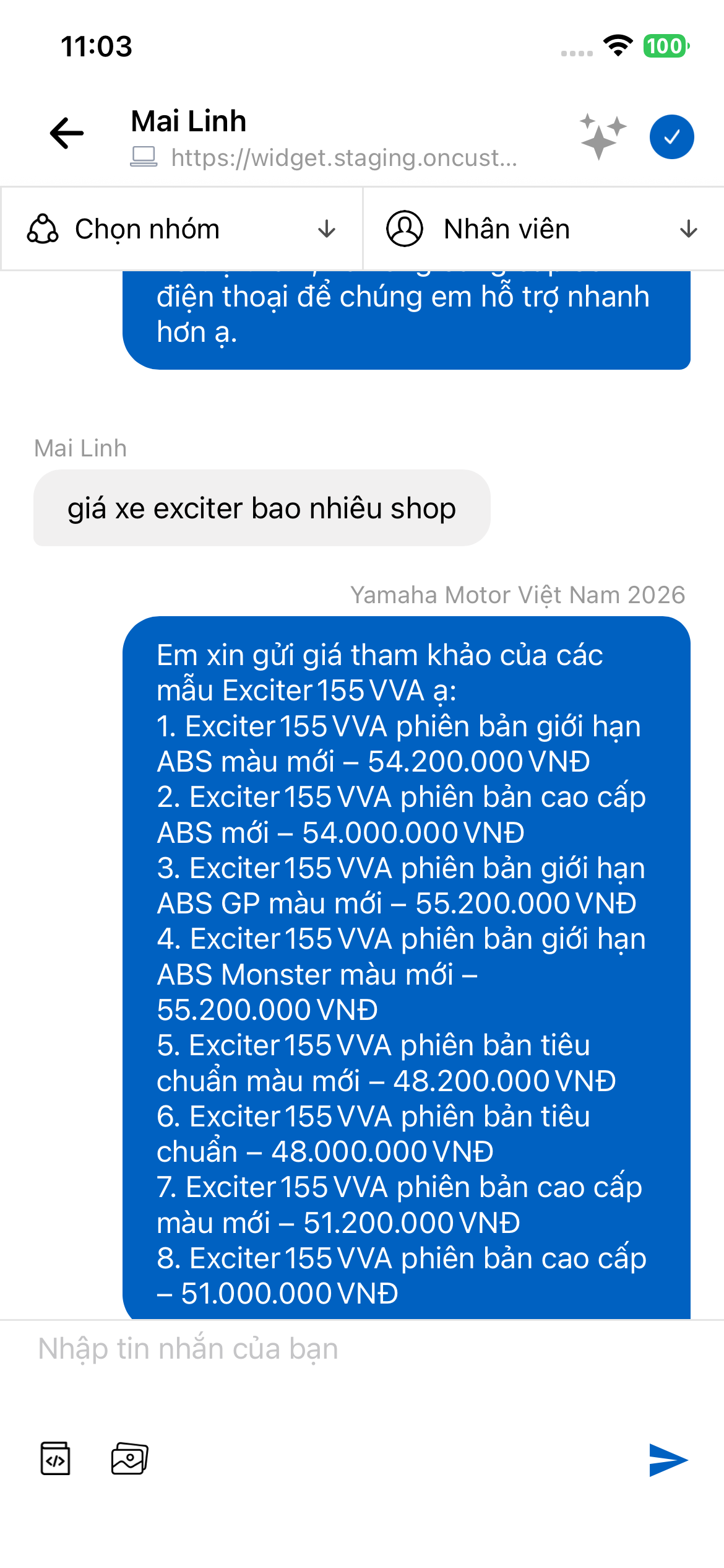 OnCustomer - Giao tiếp đa kênh screenshot 5